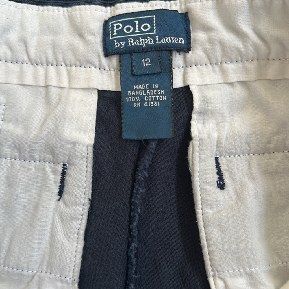 Ralph Lauren Navy Corduroy Pants Boys 12 - Picture 4 of 4